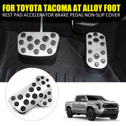 2 x Anti-Slip Foot Gas Brake Pedal Pads Covers for Toyota Tacoma (2024–2024)