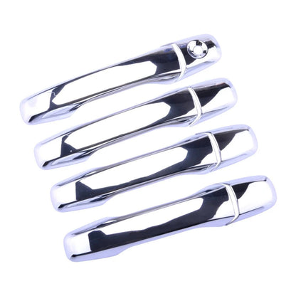 Silver Exterior Door Handle Covers for Ford Edge (2011-2015)