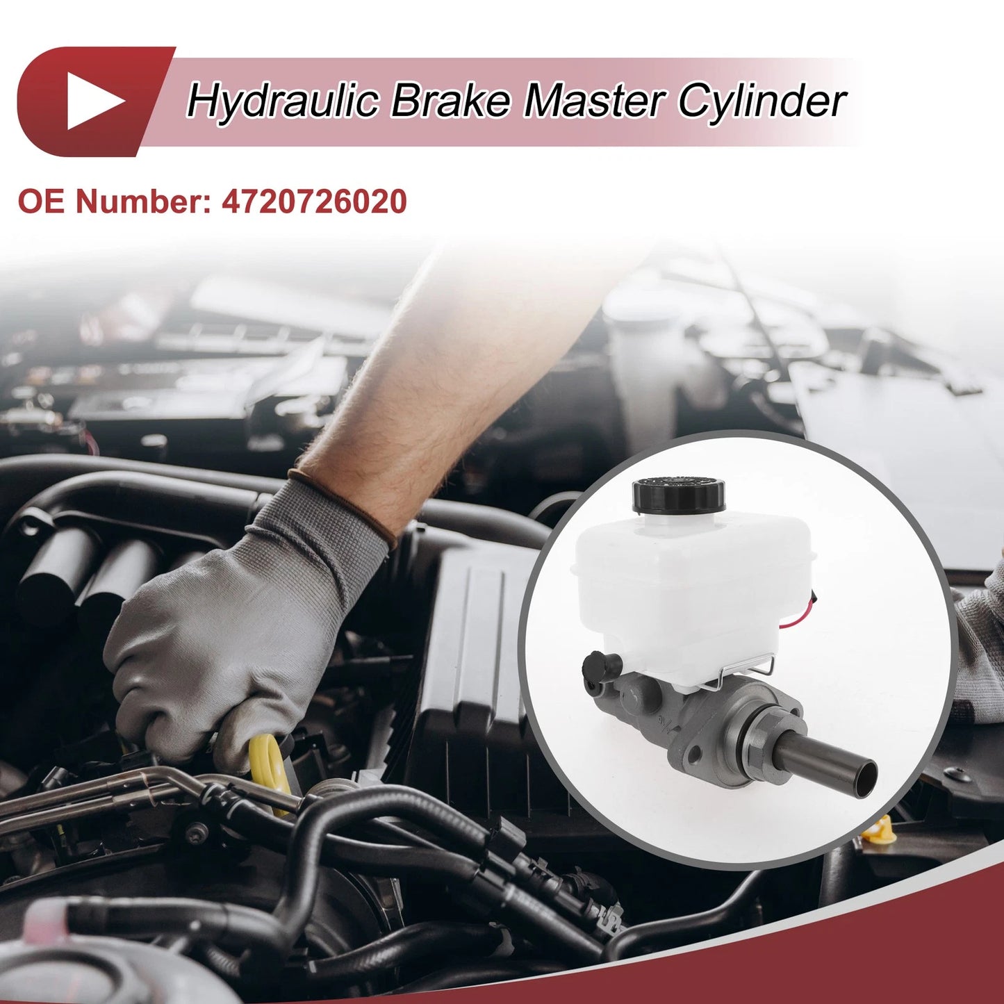 Brake Master Cylinder / Reservoir for Toyota Yaris (2010–2012)