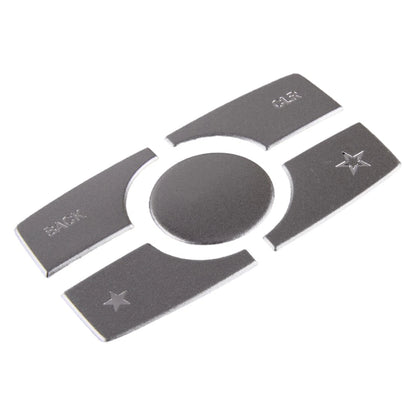 5 x Multimedia Button Cover Trim for Mercedes Benz ML GL Class (2013-2019)