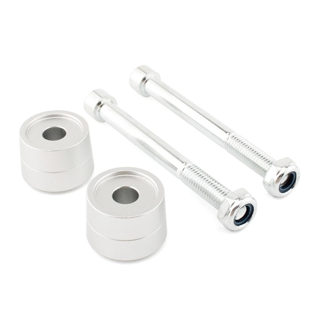 Ducati Hypermotard 821 Silver Handle Bar Risers (2013-2015)