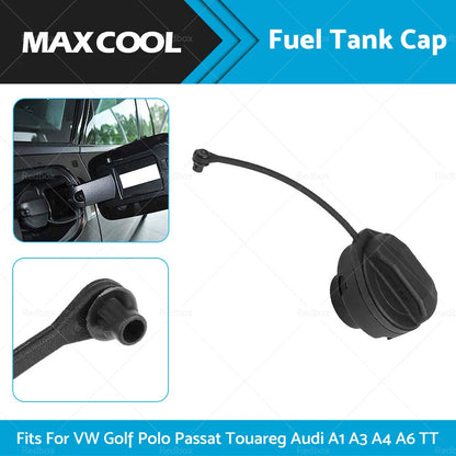 Fuel Tank Cap for Volkswagen VW Golf, Polo, Passat, Touareg, Audi A1, A3, A4, A6, TT