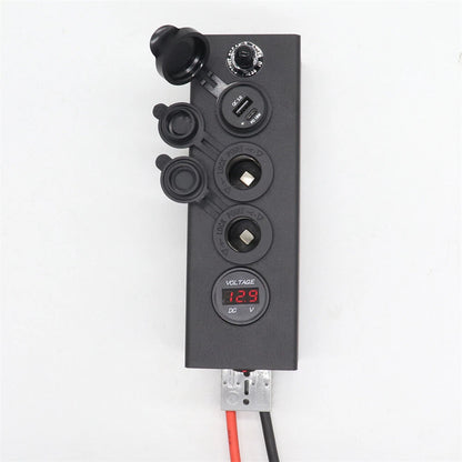12/24V Control Box USB Type C Anderson Plug Connector for RV Camper