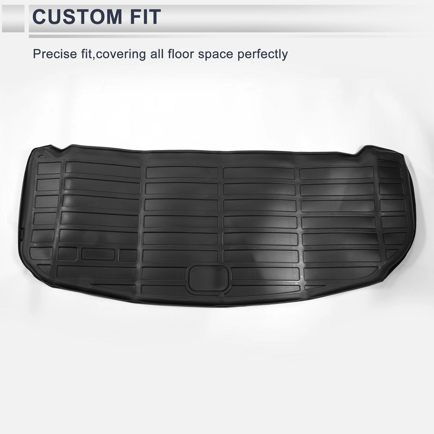 Cargo Liner Rear Trunk Mat for Kia Telluride (2020-2025) Long Grid Pattern