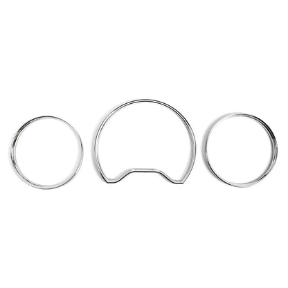 Speedometer Gauge Dial Rings Bezel Trim for Mercedes Benz C E CLK Class (2003-2009)