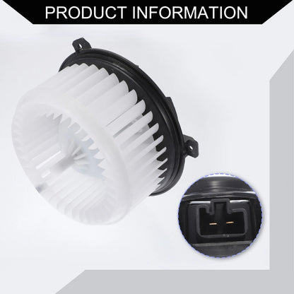 HVAC Heater Blower Motor Assembly for Chevrolet Sonic (Black)