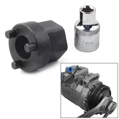 Metal A/C Compressor Clutch HUB Remover Tool for Fit 5SEL12C, 6SEL14C, 6SEL16C, 6SEU14C