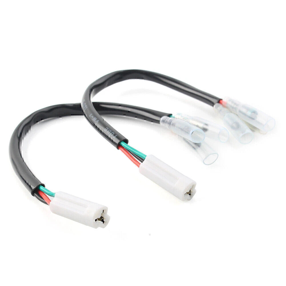 3-Wire Front Turn Signal Y-Adapter for Yamaha R1 R3 FZ07 FZ09 (2015-2023)