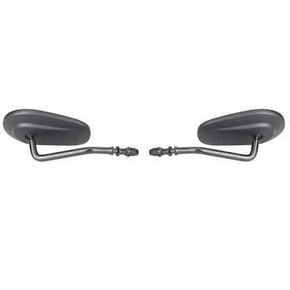 Oval Universal Motorcycle Rear View Side Mirrors for Street Bob FXDB (07-16)