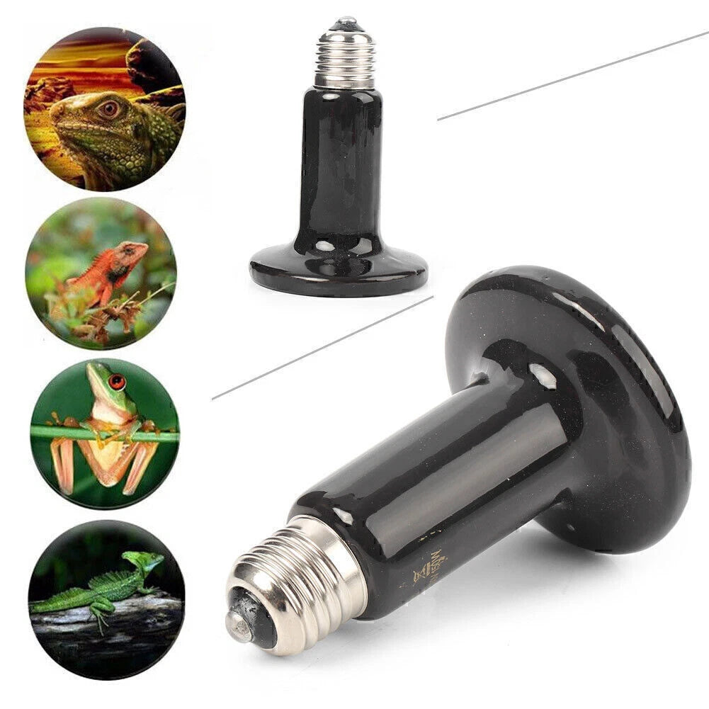 150W Ceramic Heat Emitter Infrared Light Bulb for Reptile Pet Breeding Grow