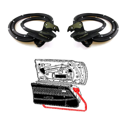 Lower Door Weatherstrip for Toyota Celica RA20 RA21 TA22 TA23 1970-1977