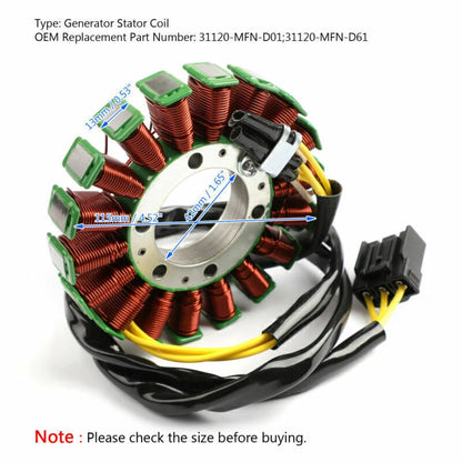 Stator Alternator for Honda CB 1000 R (2008-2015)