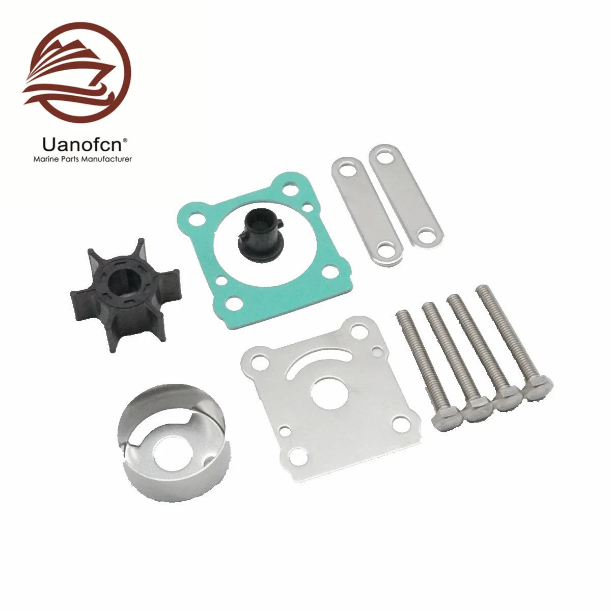 Outboard Water Pump Impeller Kit for Yamaha 6HP/8HP (18-3460)