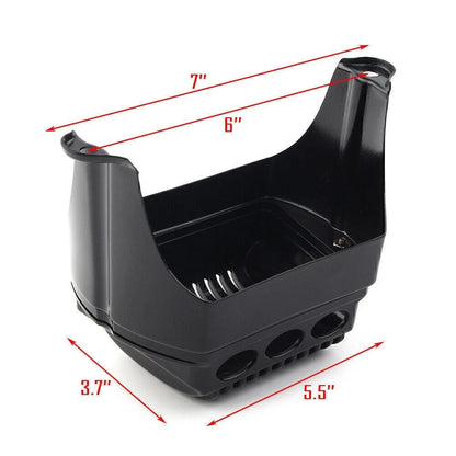 Front Voltage Regulator Cover Accent for Harley Touring Road Street Glide Black