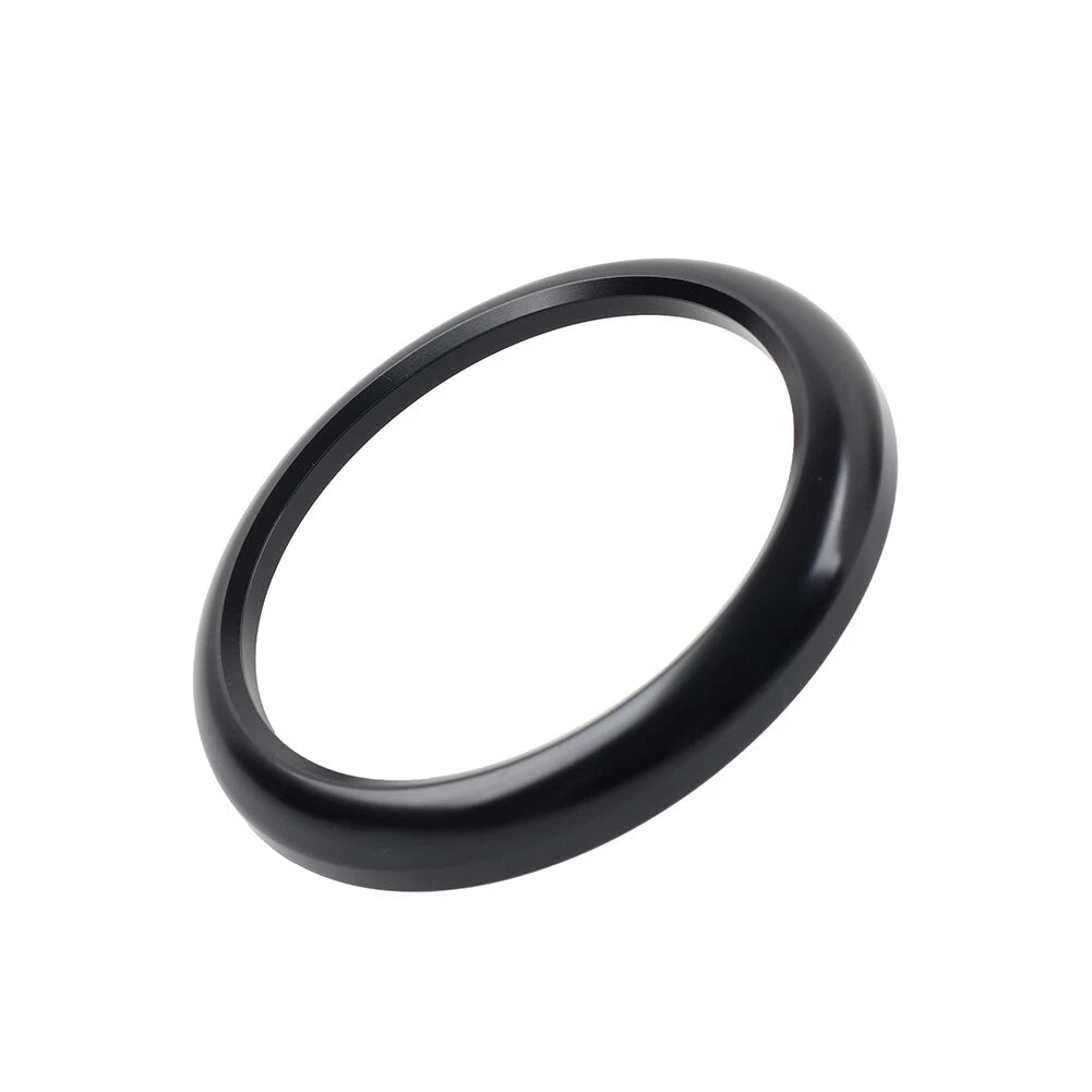 Black Stopwatch Compass Clock Cover Ring for Porsche 911 718 Boxster Cayenne