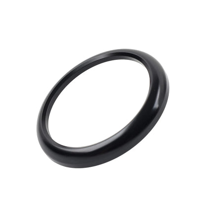 Black Stopwatch Compass Clock Cover Ring for Porsche 911 718 Boxster Cayenne