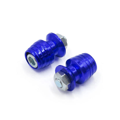 4x Universal Blue Metal License Plate Bolt Screw for Motorcycle