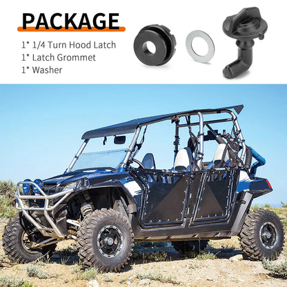 Hood Latch Toggles + Grommets & Washers Kit for Polaris RZR (2007–2014)