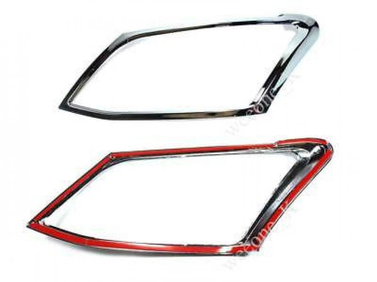 Chrome Headlight Covers for Isuzu D-Max (2012-2015)