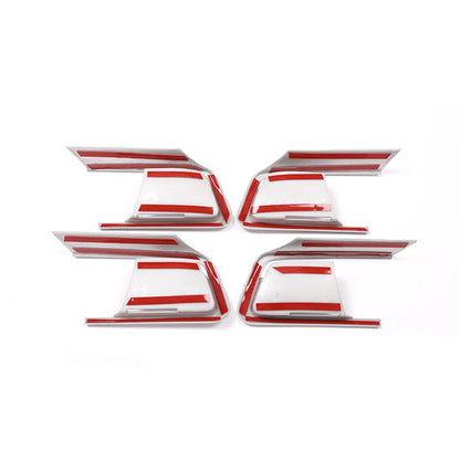 Car Interior Door Handle Bowl Cover Trim fit For Land Cruiser Pardo 2018-2020