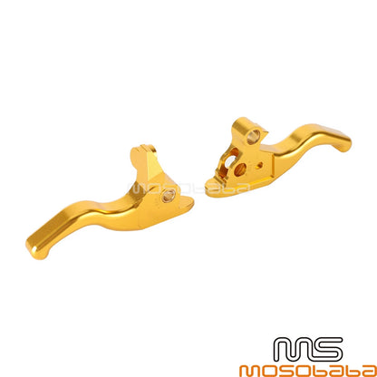 Finger Hand Brake Clutch Levers for Harley Touring Road Glide (2008-2023)
