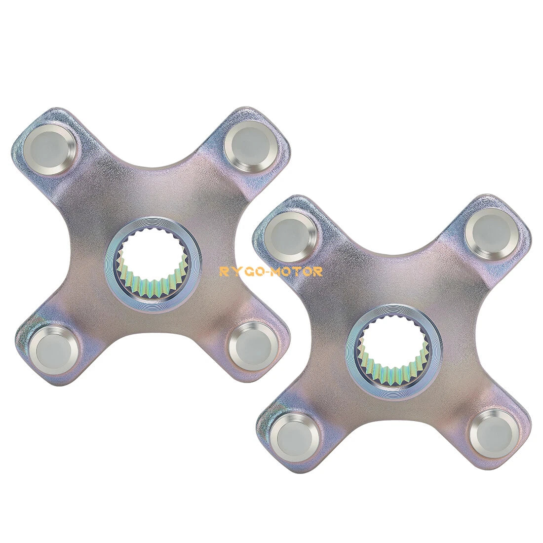 2 x Rear Wheel Hubs & Lug Nuts for Honda Sportrax 250 TRX250EX (2001–2008)