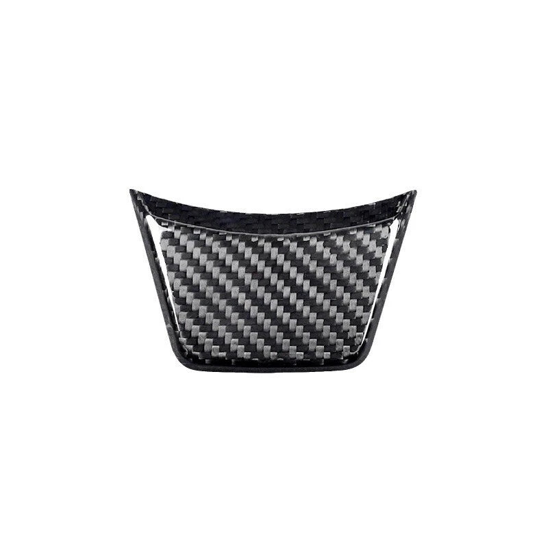 Carbon Fiber Steering Wheel Lower Panel Cover Trim for Subaru Crosstrek 23-24