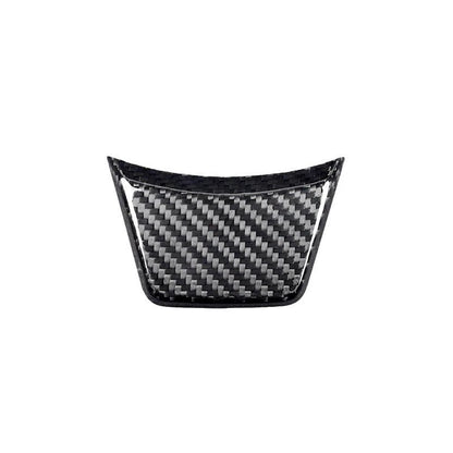 Carbon Fiber Steering Wheel Lower Panel Cover Trim for Subaru Crosstrek 23-24