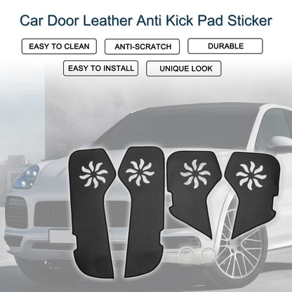 Car Door Leather Anti Kick Pad Sticker for Porsche Cayenne (2018)