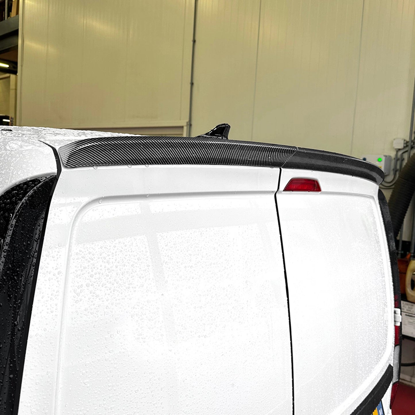 Carbon Look Rear Boot Spoiler Lip for VW Caddy MK4 (2020-2023) 2 x pcs