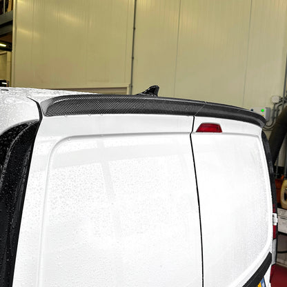 Carbon Look Rear Boot Spoiler Lip for VW Caddy MK4 (2020-2023) 2 x pcs