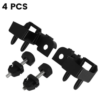4x Hood Bumper Stopper Bracket for Ford Fusion MKZ (2013-2020)
