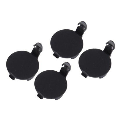 4 x Black Inner Door Handle Plug Covers for Toyota Corolla (2014-2018)