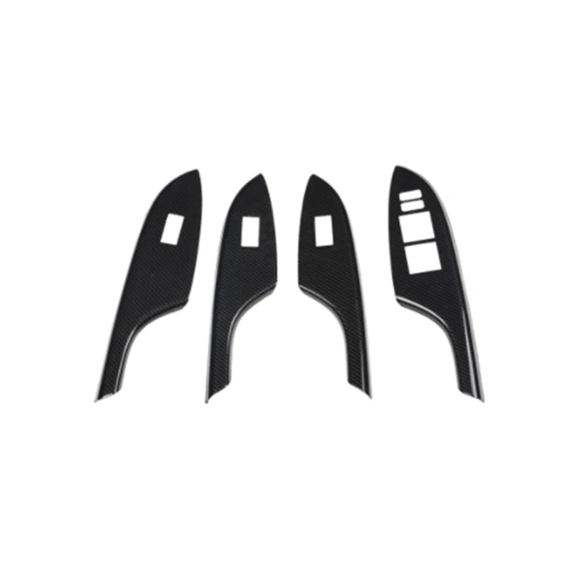13pcs Carbon fiber Car interior Cover Trim for Toyota Corolla (2007–2013)