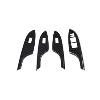 13pcs Carbon fiber Car interior Cover Trim for Toyota Corolla (2007–2013)