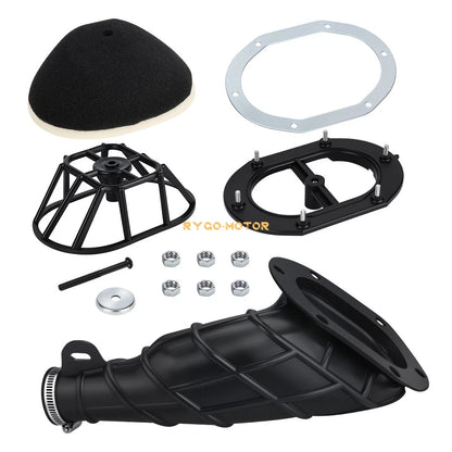 Air Filter Kit Intake Plate Guide Holder Duct Boot for Yamaha Blaster YFS200