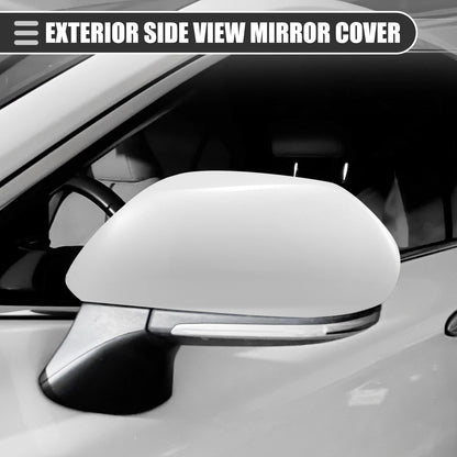 Right Side / ABS White / Mirror Cover Cap for Toyota Highlander (2009–2014)
