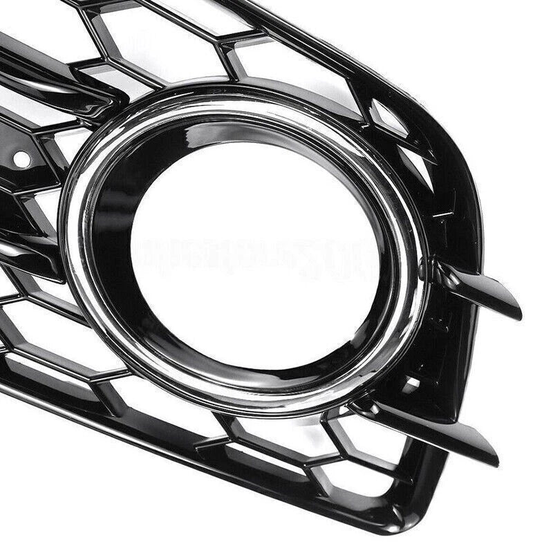 Fog Light Bumper Grill Intake for AUDI A4 S-LINE S4 B8 2008-2012