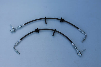 Braided Front Brake Hose Set (2) for FG Falcon 4/6 Pot Brembo Brakes