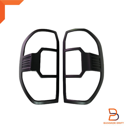 Matte Black Headlight Taillight Cover Trim for Maxus LDV T60 Pro (2019-2022)