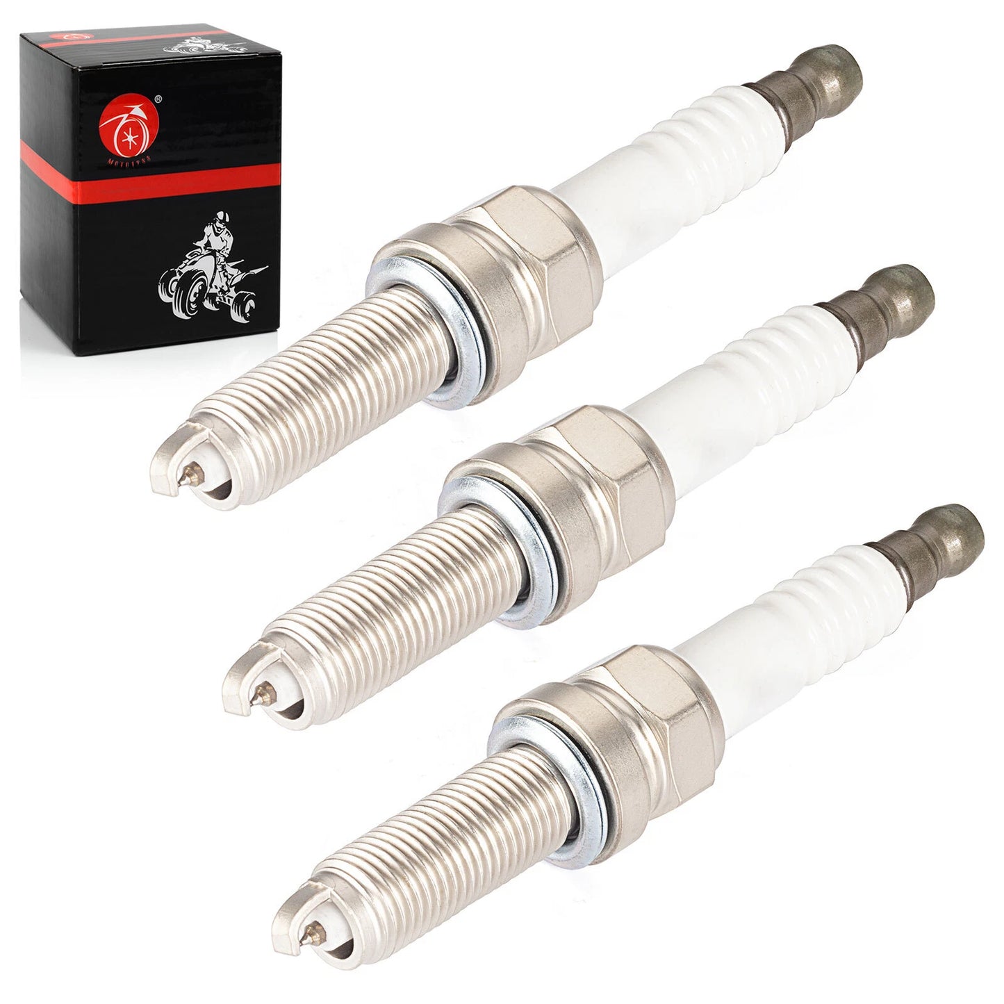 3 x Iridium Spark Plugs for Can-Am Maverick X3 Max R RR (2017–2024)