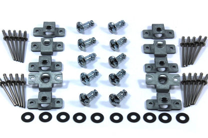 Dzus 17mm Posi Star Fixation Carénages Attaches 10x for Moto Fork