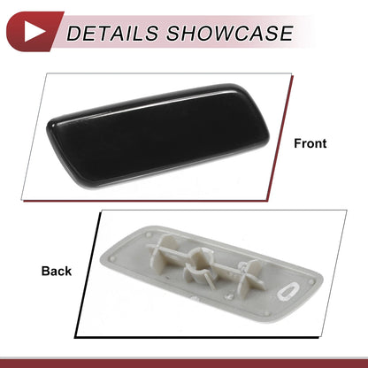 Front Right Washer Nozzle Cover for Lexus RX350 (2010-2013) Black 1 x Cap