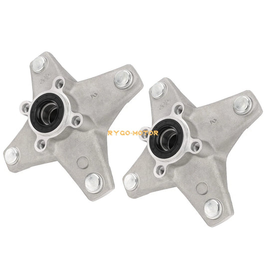 2 x Front Wheel Hub Assy for Yamaha Banshee 350 Warrior 350 Raptor 350 Blaster