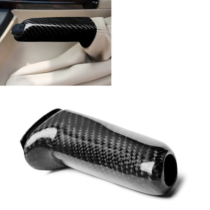 Carbon Fiber Handbrake Grip Trim Cover for BMW E46 E90 E92 E60 E39 F30 (2000-2019)