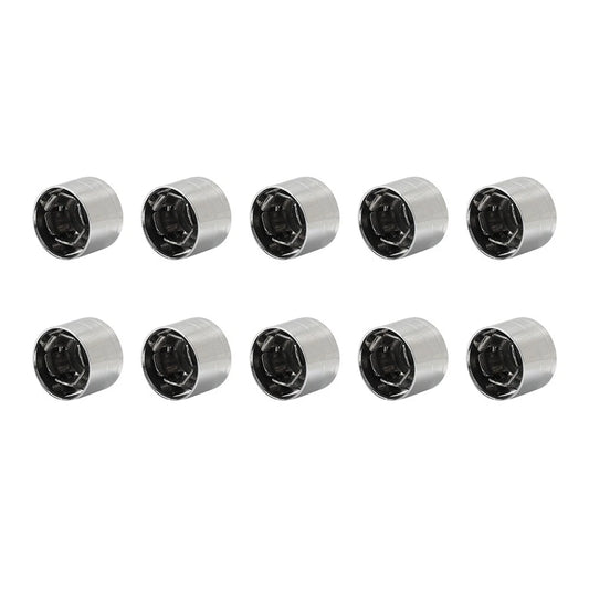 10 x Engine Cover Bolts Screw Caps CNC for Harley Twin Cam Dyna Softail Chrome