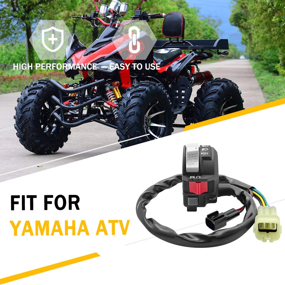 Left Handlebar Control Start Kill Switch for Yamaha YFZ450 (2004–2005)
