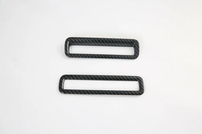 Carbon Fiber Headlight Switch Button Covers for Nissan Rogue (2021-2023) 2 x PCS