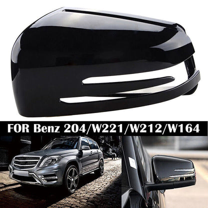 Gloss Black Mirror Cover for Mercedes Benz CLA GLA W212 W221 W204 (2013-2020)