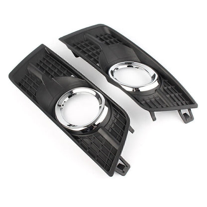 Front Fog Light Lamp Covers for 2010-2016 Cadillac SRX Black